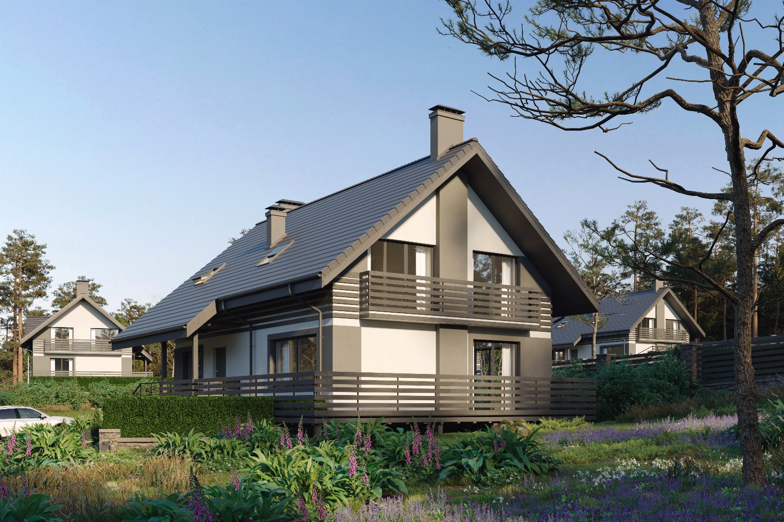 Domy z działką w Baczynie