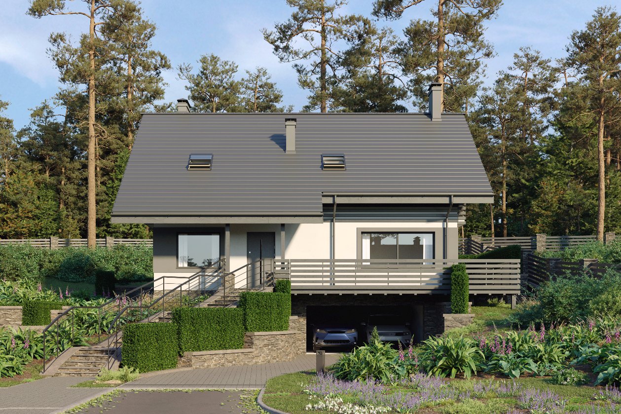 Domy z działką w Baczynie